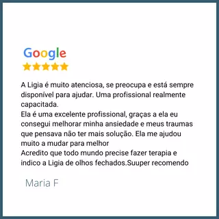 Avaliação no Google